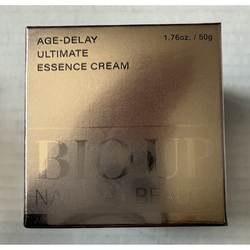 BIO UP Natural Beauty- Age-Delay Ultimate Essence Cream 1.76 oz *NEW SEALED BOX*